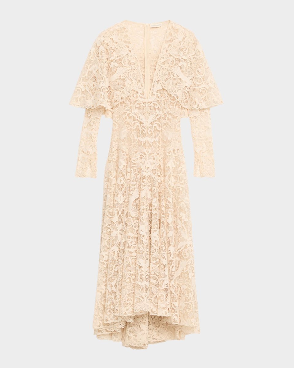 Memento Long-Sleeve Lace Dress